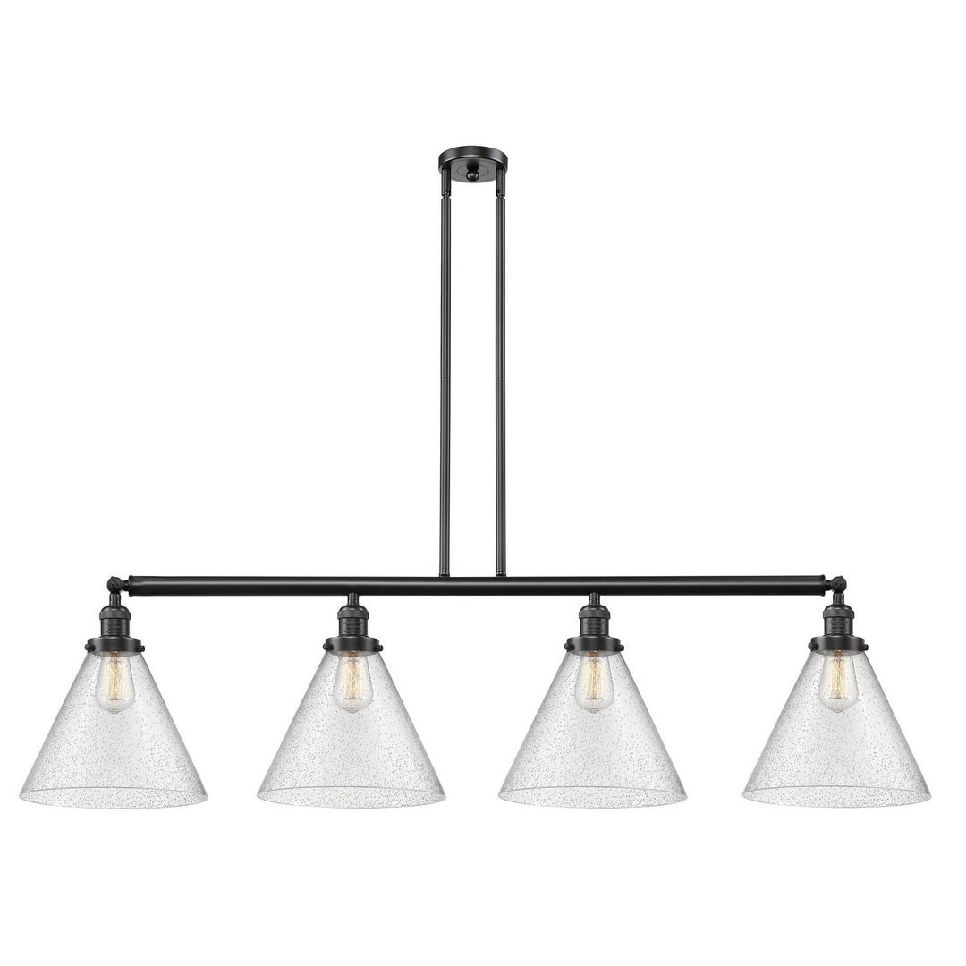 Innovations Franklin Restoration 214-OB-G44-L Pendant Light - Oil Rubbed Bronze