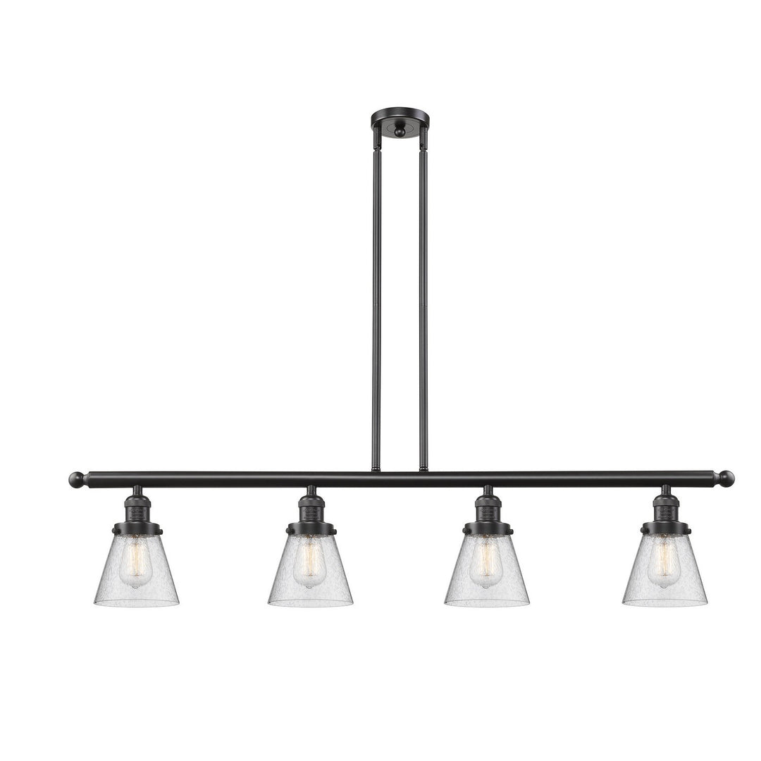 Innovations Franklin Restoration 214-OB-G64 Pendant Light - Oil Rubbed Bronze