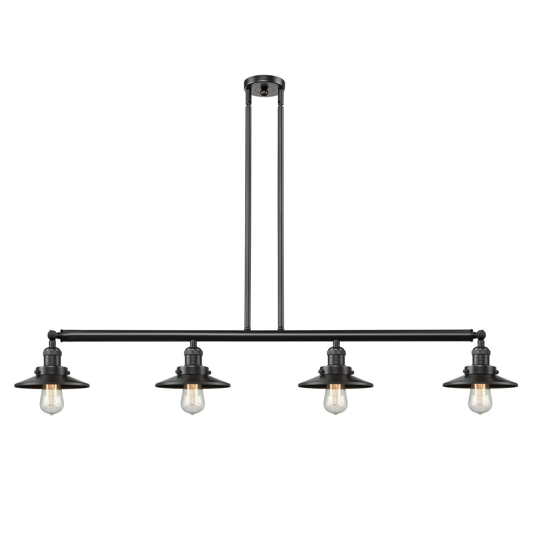 Innovations Franklin Restoration 214-OB-M5-LED Pendant Light - Oil Rubbed Bronze