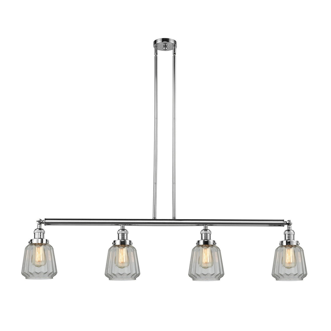 Innovations Franklin Restoration 214-PC-G142 Pendant Light - Polished Chrome