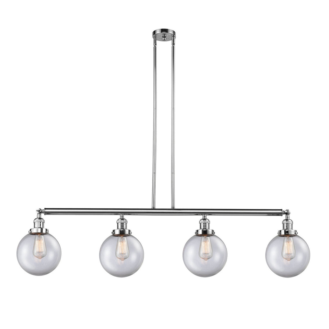 Innovations Franklin Restoration 214-PC-G202-8 Pendant Light - Polished Chrome