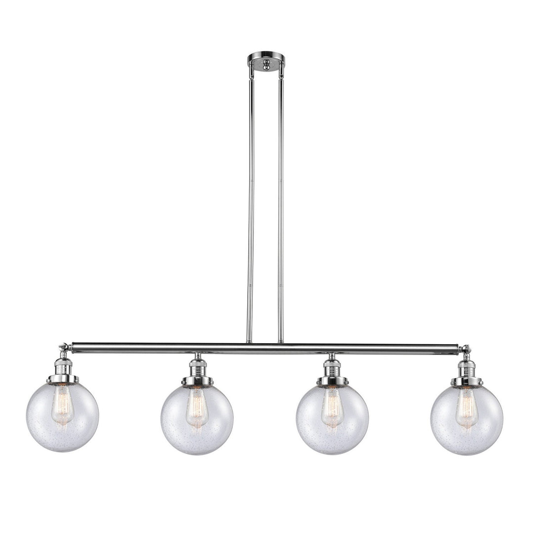 Innovations Franklin Restoration 214-PC-G204-8 Pendant Light - Polished Chrome