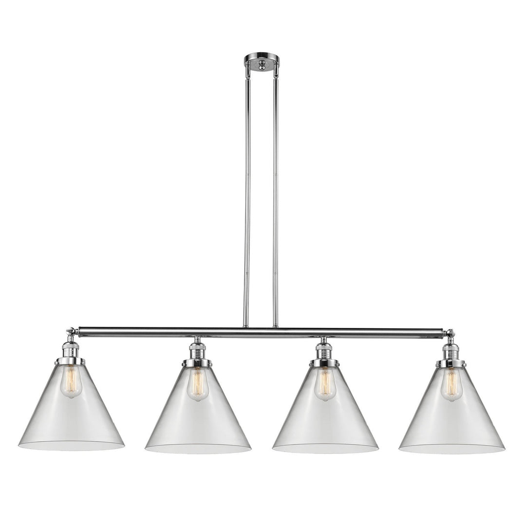 Innovations Franklin Restoration 214-PC-G42-L Pendant Light - Polished Chrome