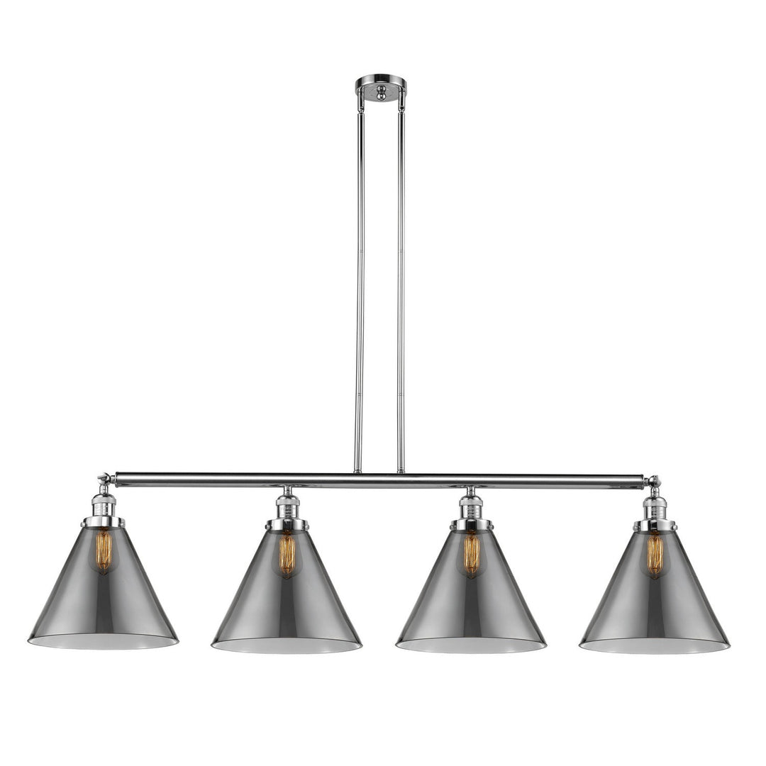 Innovations Franklin Restoration 214-PC-G43-L Pendant Light - Polished Chrome