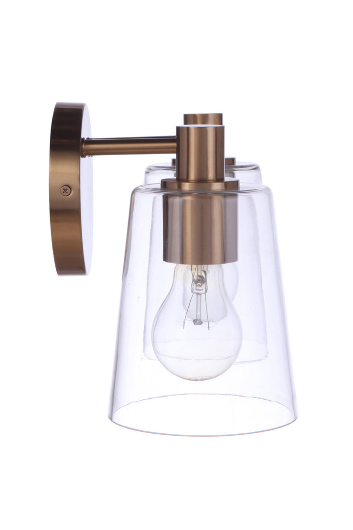 Craftmade Emilio 12615SB2 Bath Vanity Light 16 in. wide - Satin Brass