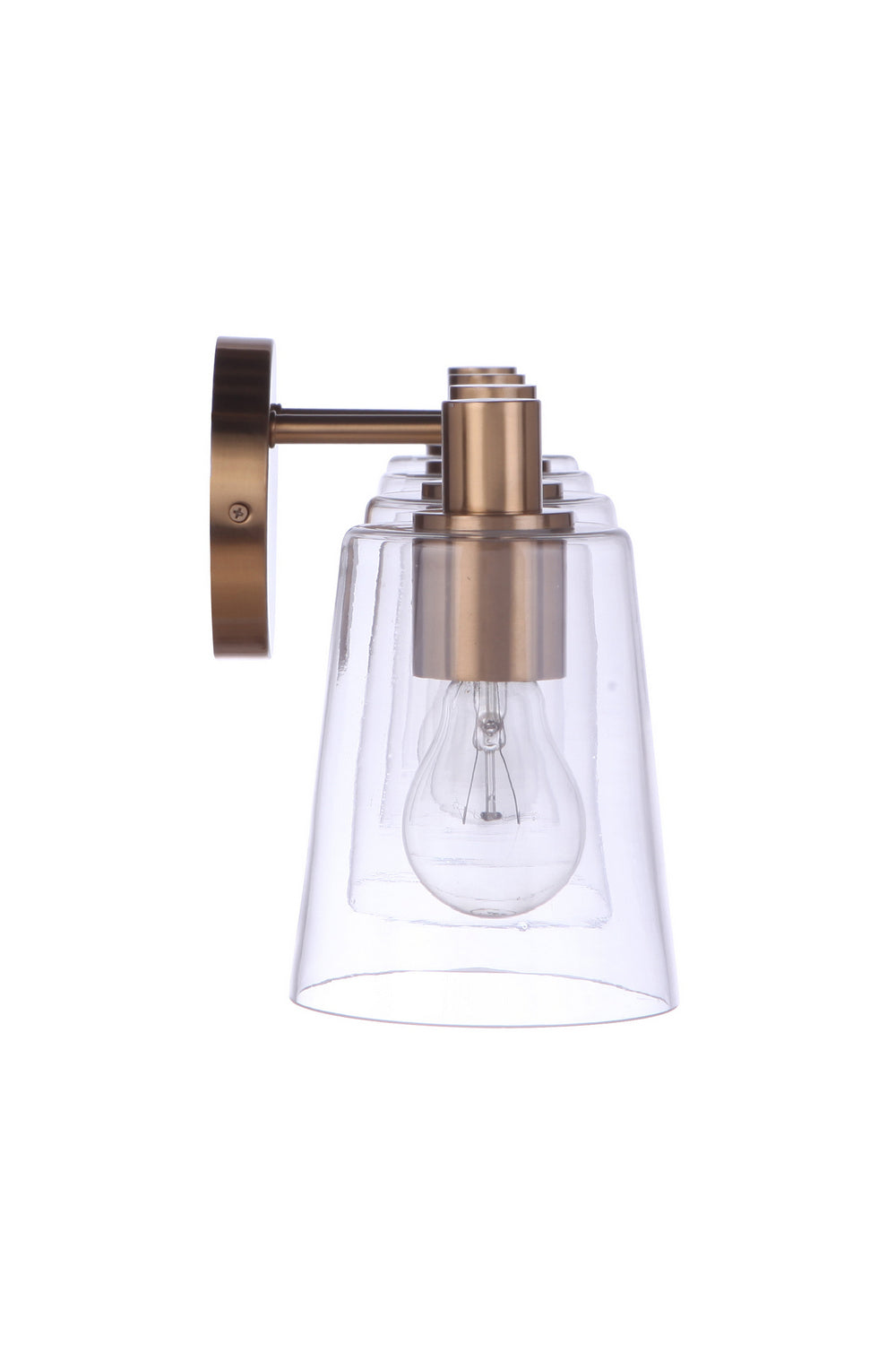 Craftmade Emilio 12633SB4 Bath Vanity Light 33 in. wide - Satin Brass