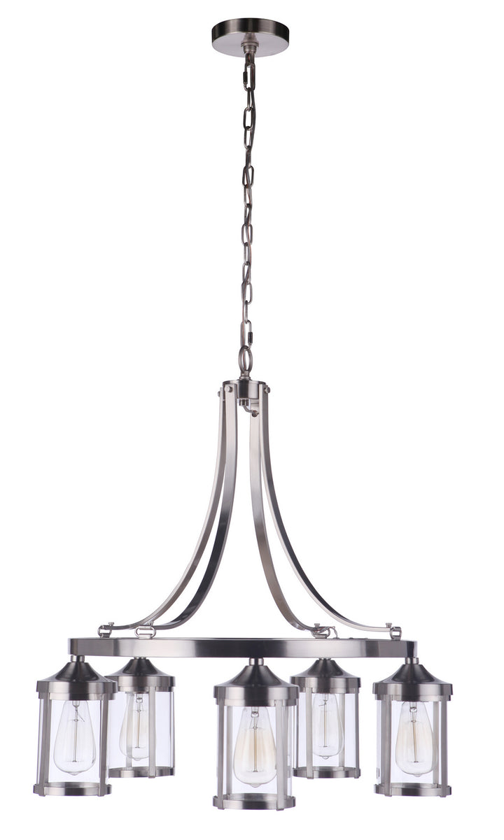 Craftmade Elliot 55325-BNK Chandelier Light - Brushed Polished Nickel