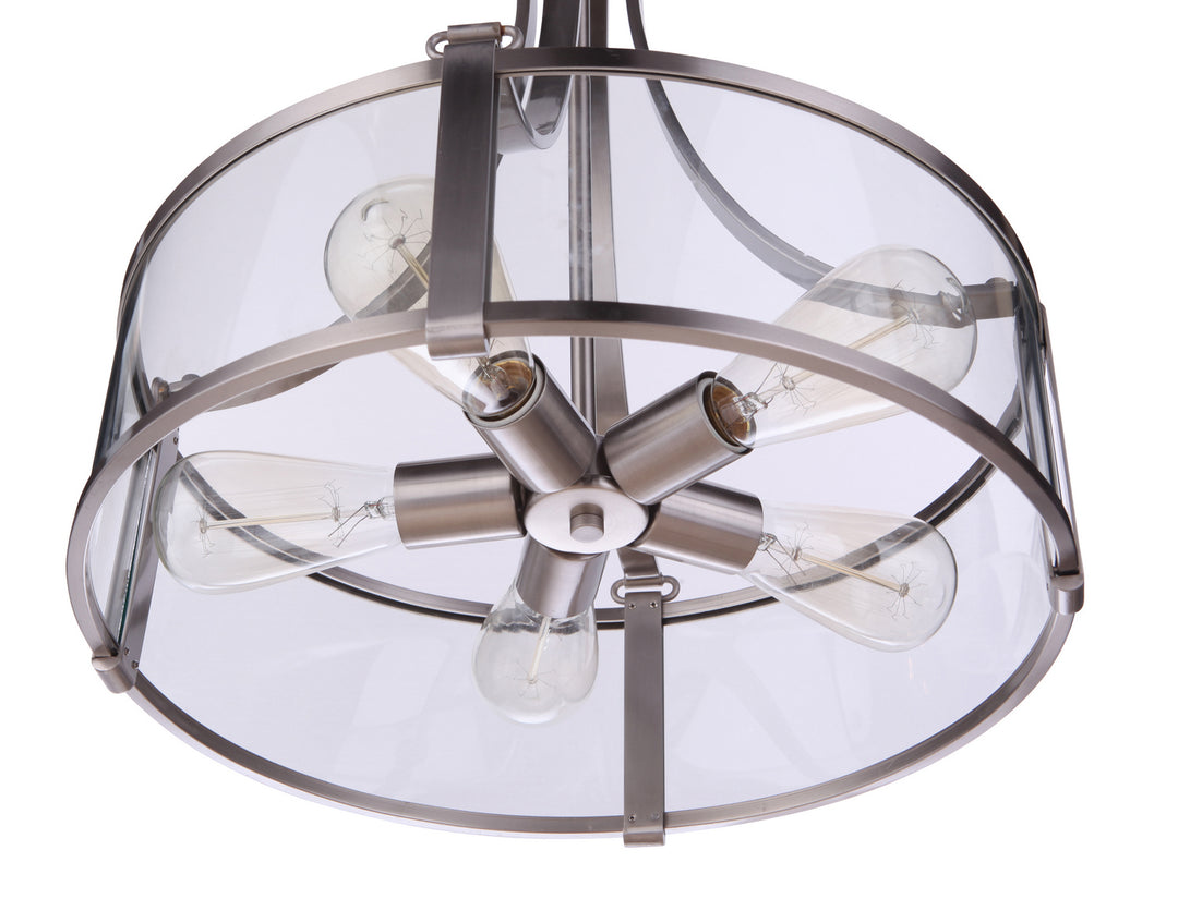 Craftmade Elliot 55395-BNK Pendant Light - Brushed Polished Nickel