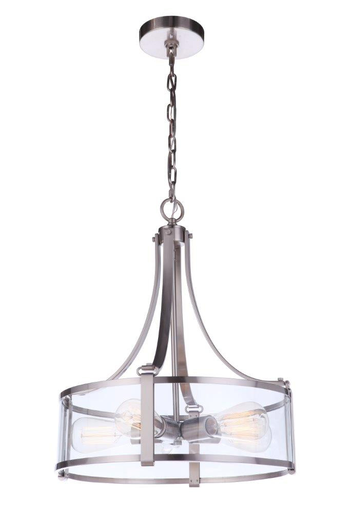 Craftmade Elliot 55395-BNK Pendant Light - Brushed Polished Nickel