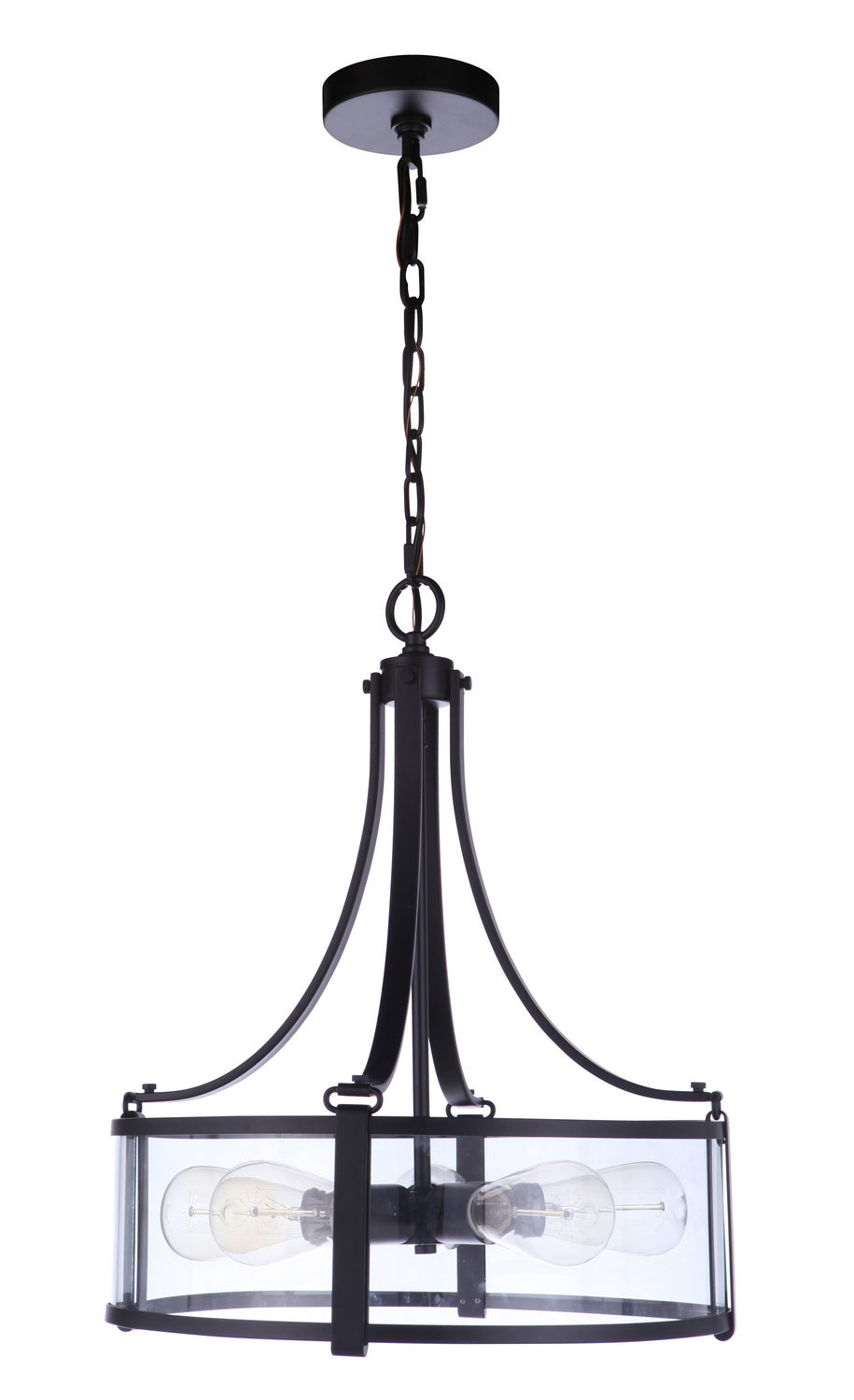Craftmade Elliot 55395-FB Chandelier Light - Flat Black