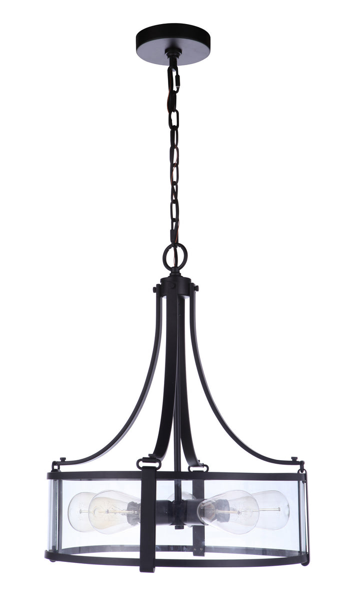 Craftmade Elliot 55395-FB Chandelier Light - Flat Black