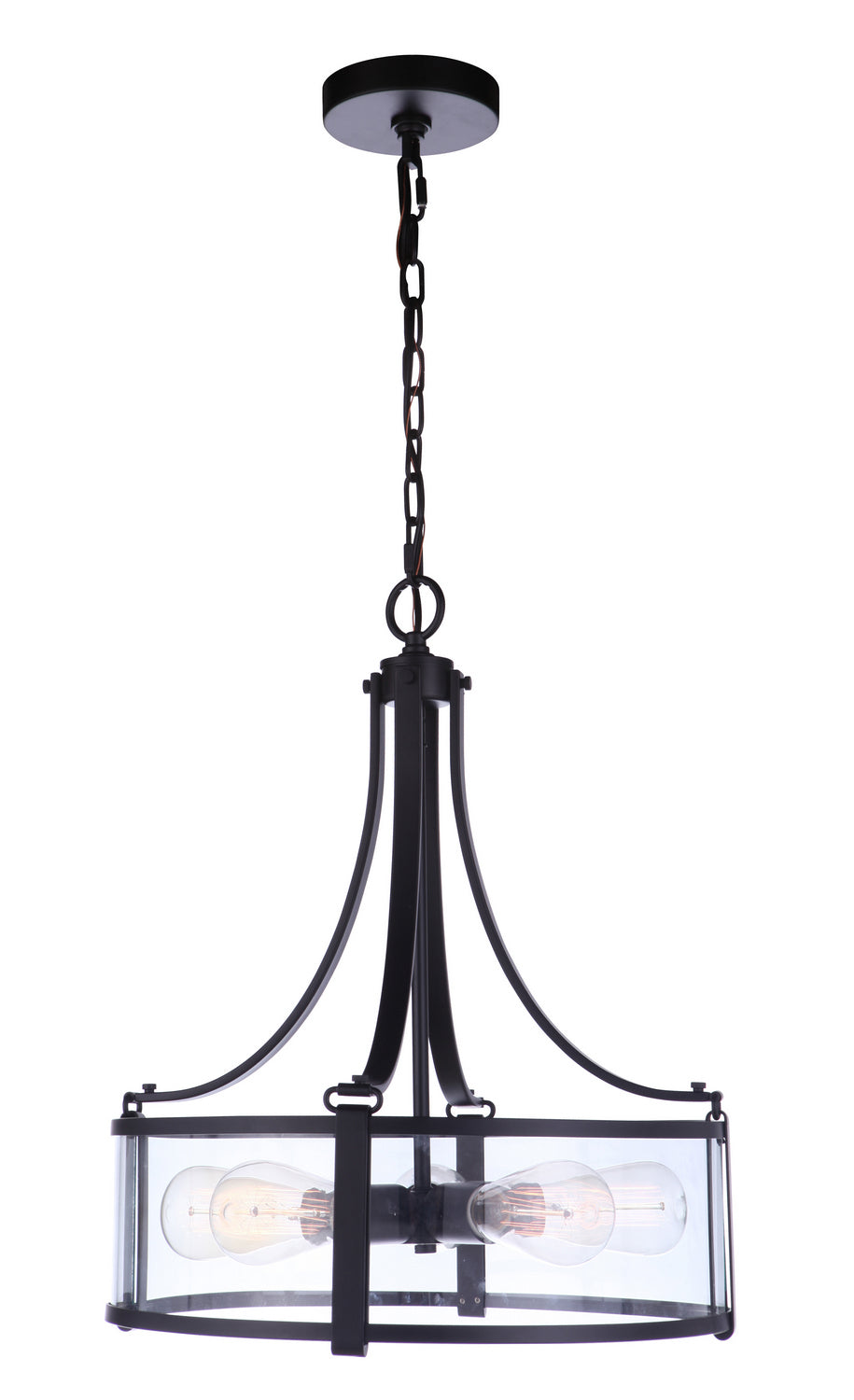 Craftmade Elliot 55395-FB Chandelier Light - Flat Black