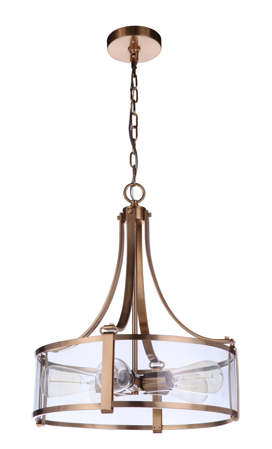 Craftmade Elliot 55395-SB Chandelier Light - Satin Brass