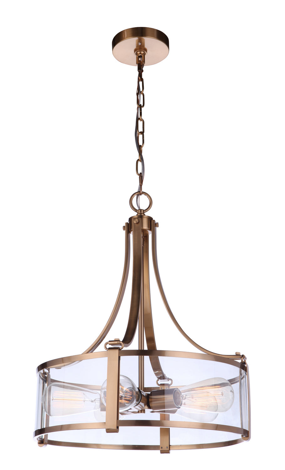 Craftmade Elliot 55395-SB Chandelier Light - Satin Brass
