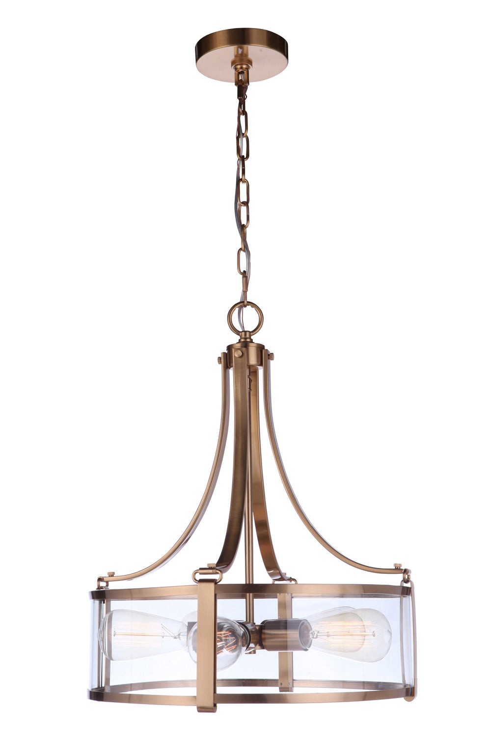 Craftmade Elliot 55395-SB Chandelier Light - Satin Brass