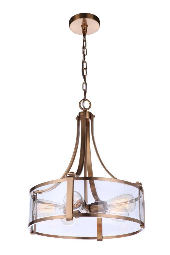 Craftmade Elliot 55395-SB Chandelier Light - Satin Brass