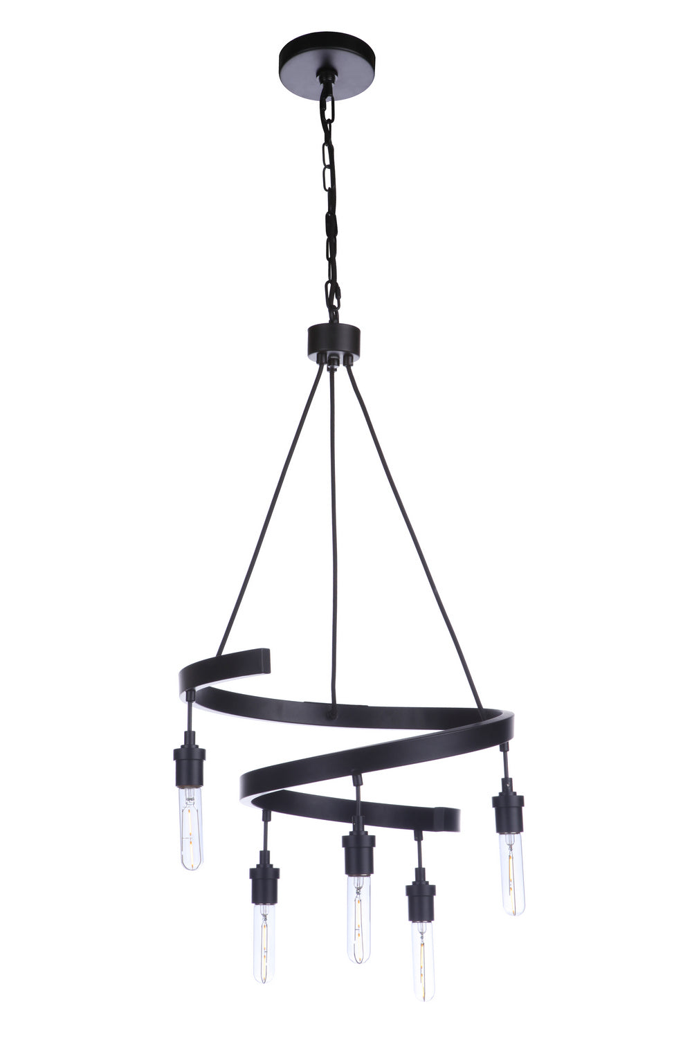 Craftmade Tranquil 55425-FB Pendant Light - Flat Black