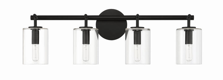 Craftmade Hailie 55604-FB Bath Vanity Light 28 in. wide - Flat Black