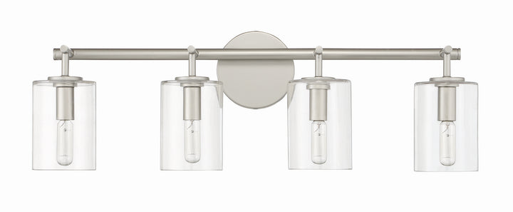Craftmade Hailie 55604-SN Bath Vanity Light 28 in. wide - Satin Nickel