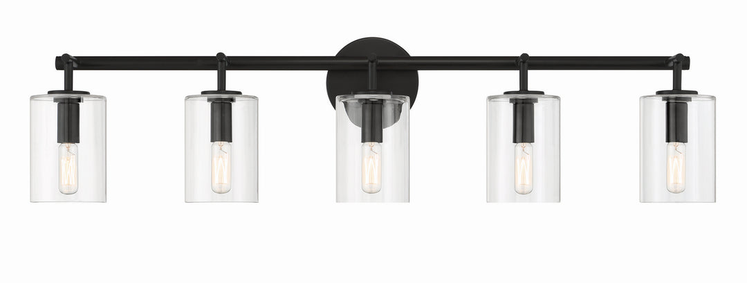 Craftmade Hailie 55605-FB Bath Vanity Light 36 in. wide - Flat Black