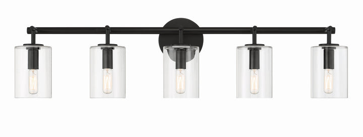 Craftmade Hailie 55605-FB Bath Vanity Light 36 in. wide - Flat Black