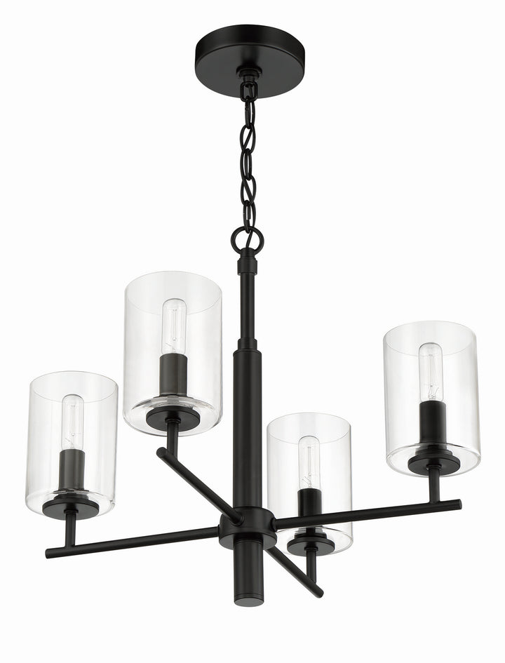 Craftmade Hailie 55624-FB Chandelier Light - Flat Black