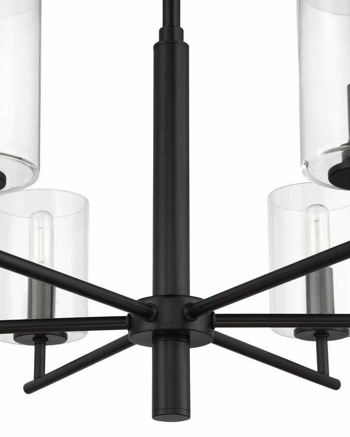 Craftmade Hailie 55626-FB Chandelier Light - Flat Black