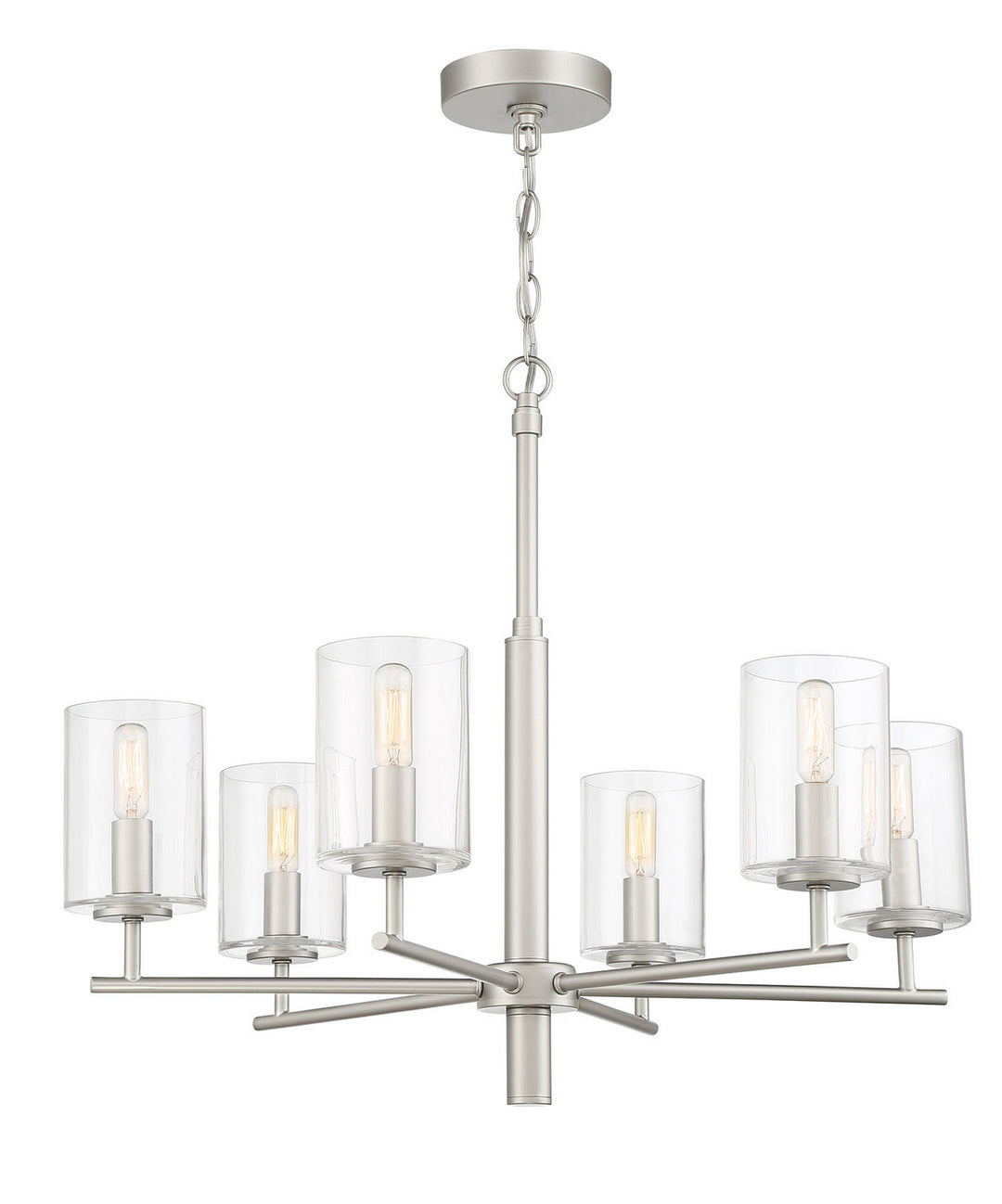 Craftmade Hailie 55626-SN Chandelier Light - Satin Nickel