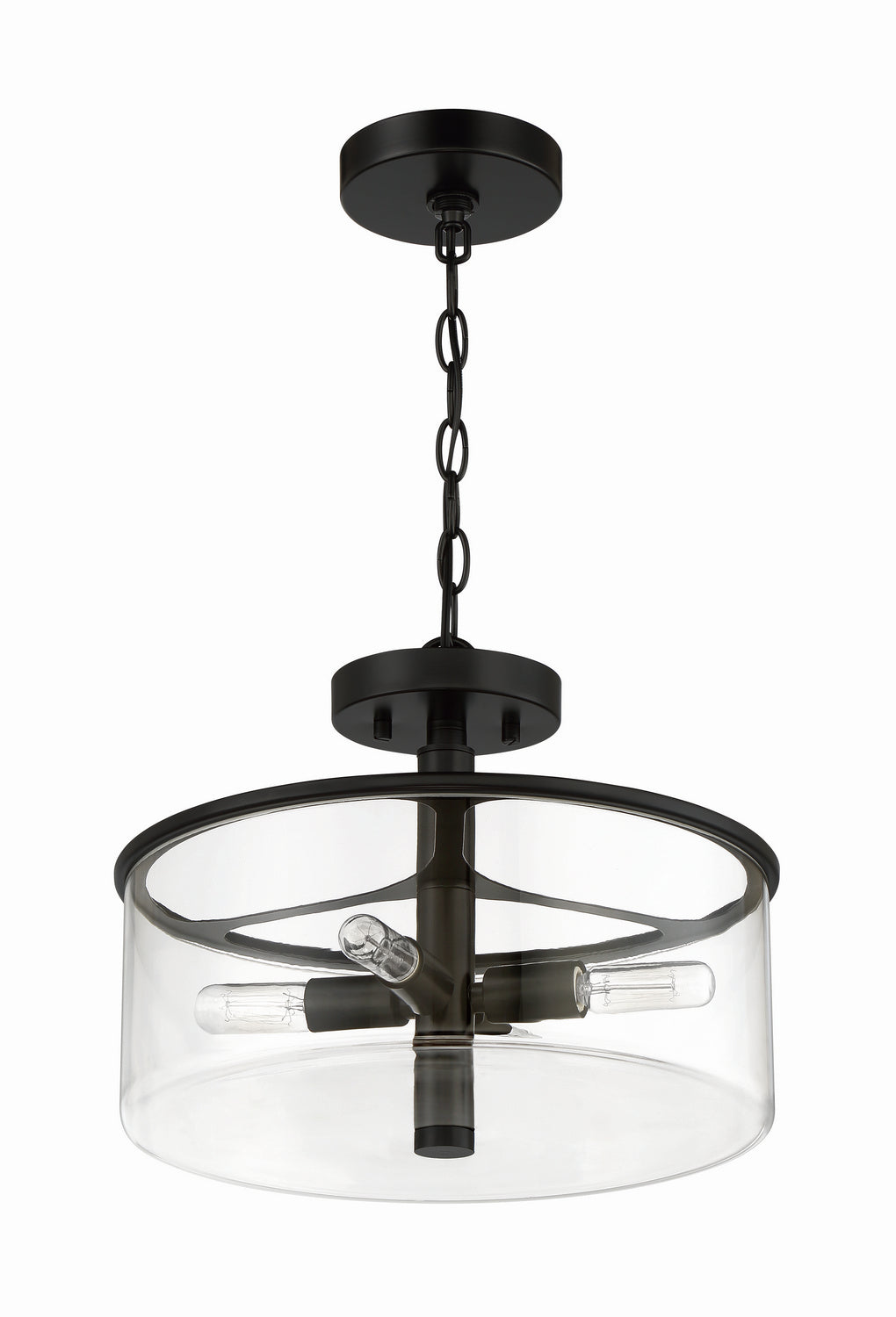 Craftmade Hailie 55654-FB Ceiling Light - Flat Black