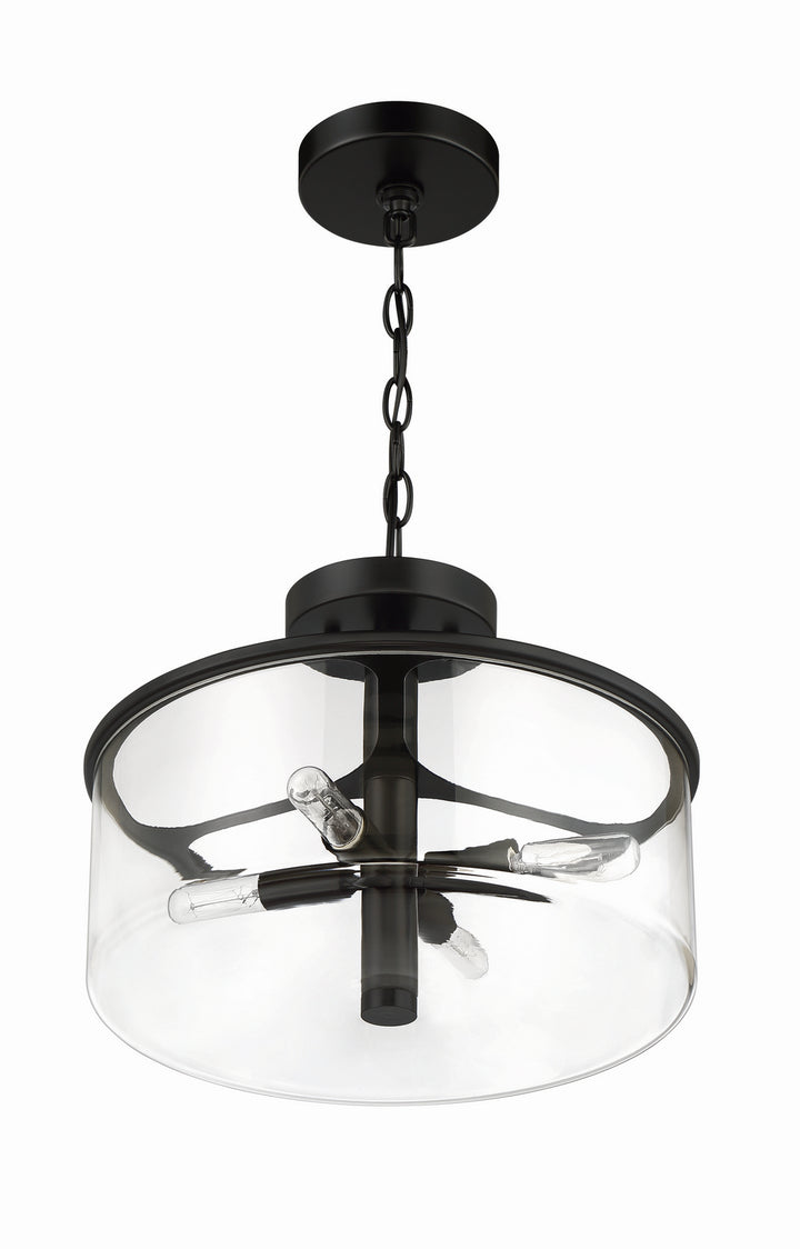 Craftmade Hailie 55654-FB Ceiling Light - Flat Black