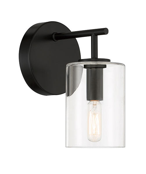 Craftmade Hailie 55661-FB Wall Sconce Light - Flat Black