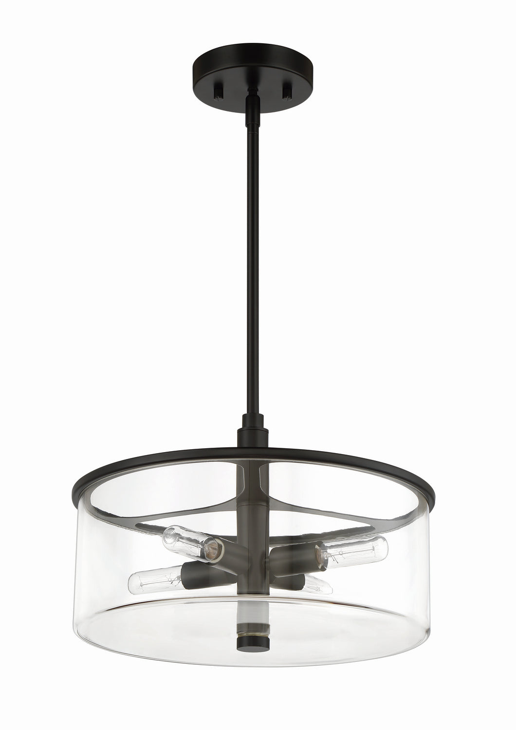 Craftmade Hailie 55694-FB Pendant Light - Flat Black