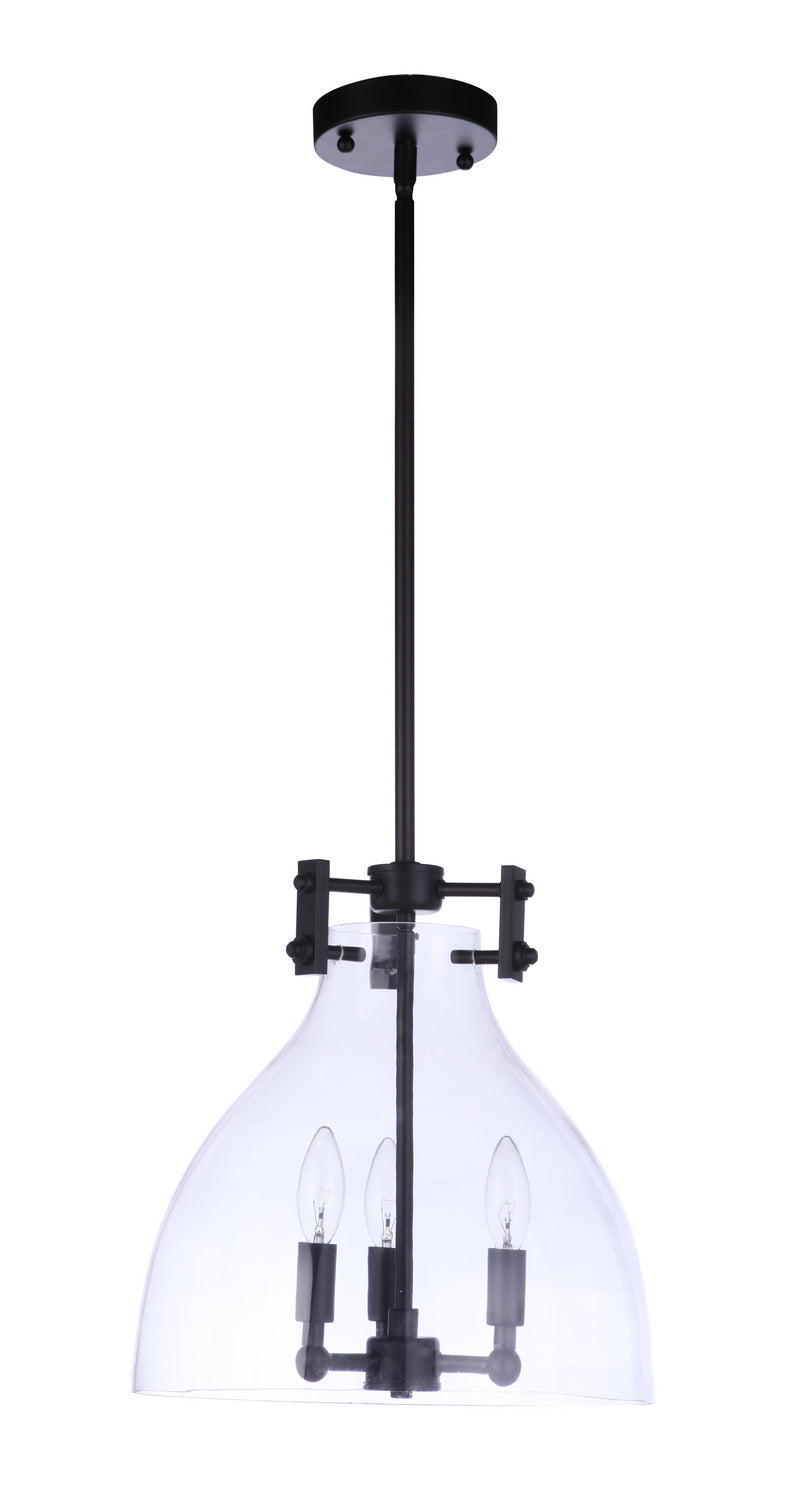 Craftmade Chardonnay 55893-FB Pendant Light - Flat Black