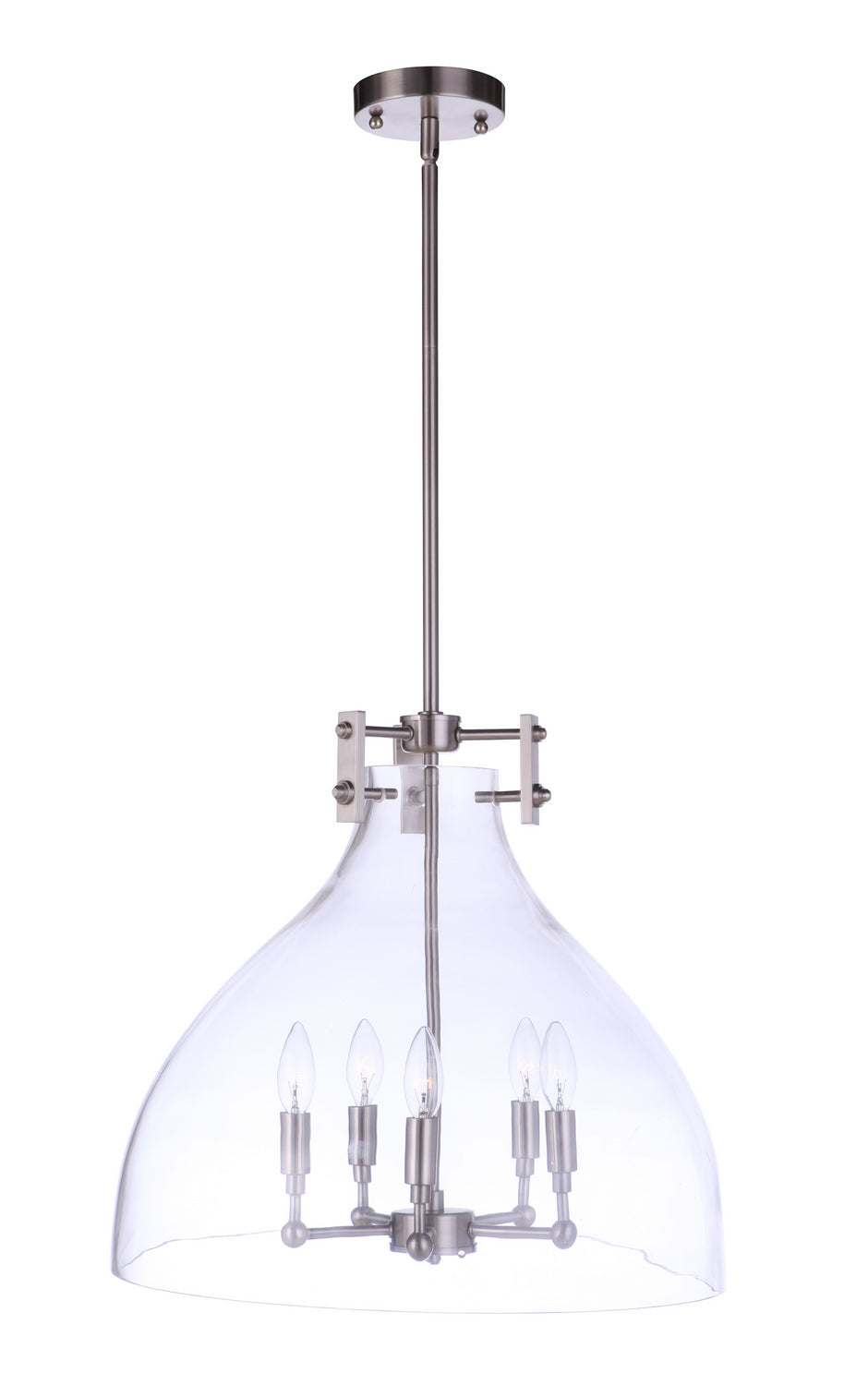 Craftmade Chardonnay 55895-BNK Pendant Light - Brushed Polished Nickel