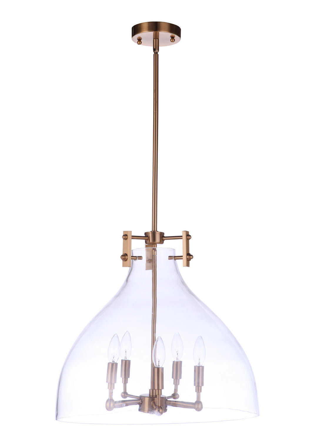 Craftmade Chardonnay 55895-SB Pendant Light - Satin Brass