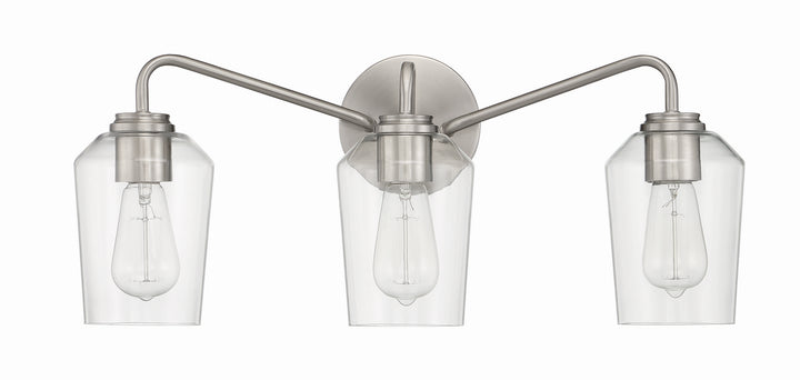 Craftmade Shayna 56103-BNK Bath Vanity Light 22 in. wide - Brushed Polished Nickel