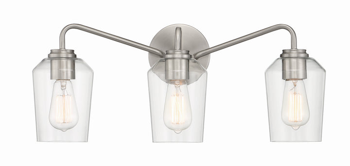Craftmade Shayna 56103-BNK Bath Vanity Light 22 in. wide - Brushed Polished Nickel
