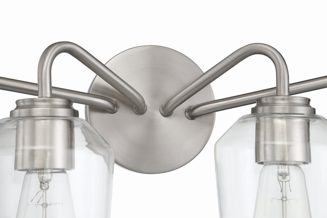 Craftmade Shayna 56104-BNK Bath Vanity Light 31 in. wide - Brushed Polished Nickel