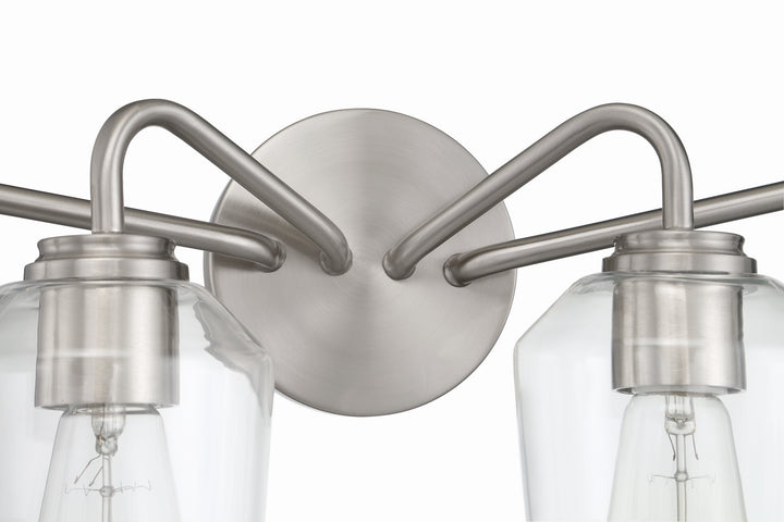Craftmade Shayna 56104-BNK Bath Vanity Light 31 in. wide - Brushed Polished Nickel