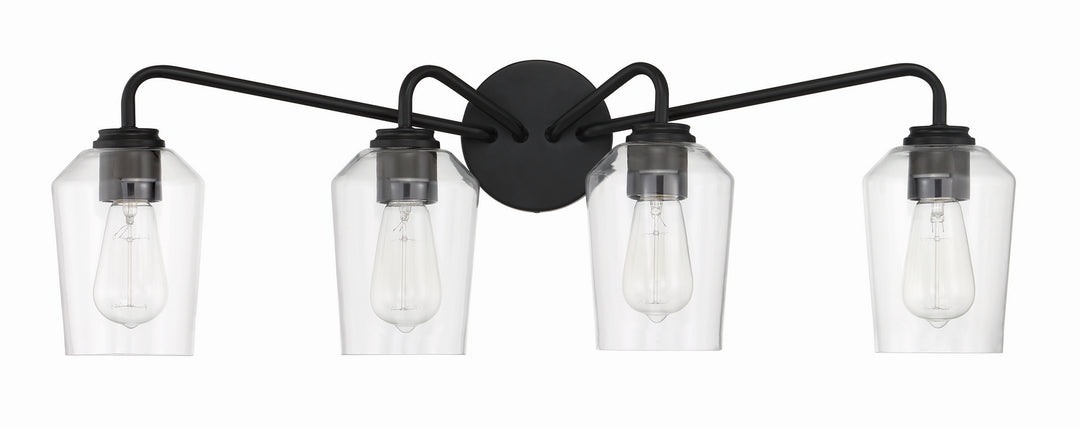 Craftmade Shayna 56104-FB Bath Vanity Light 31 in. wide - Flat Black