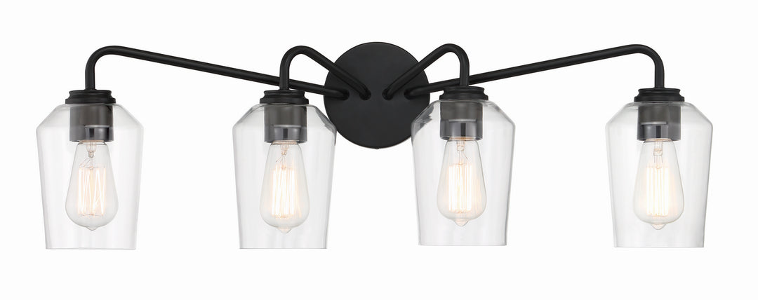 Craftmade Shayna 56104-FB Bath Vanity Light 31 in. wide - Flat Black