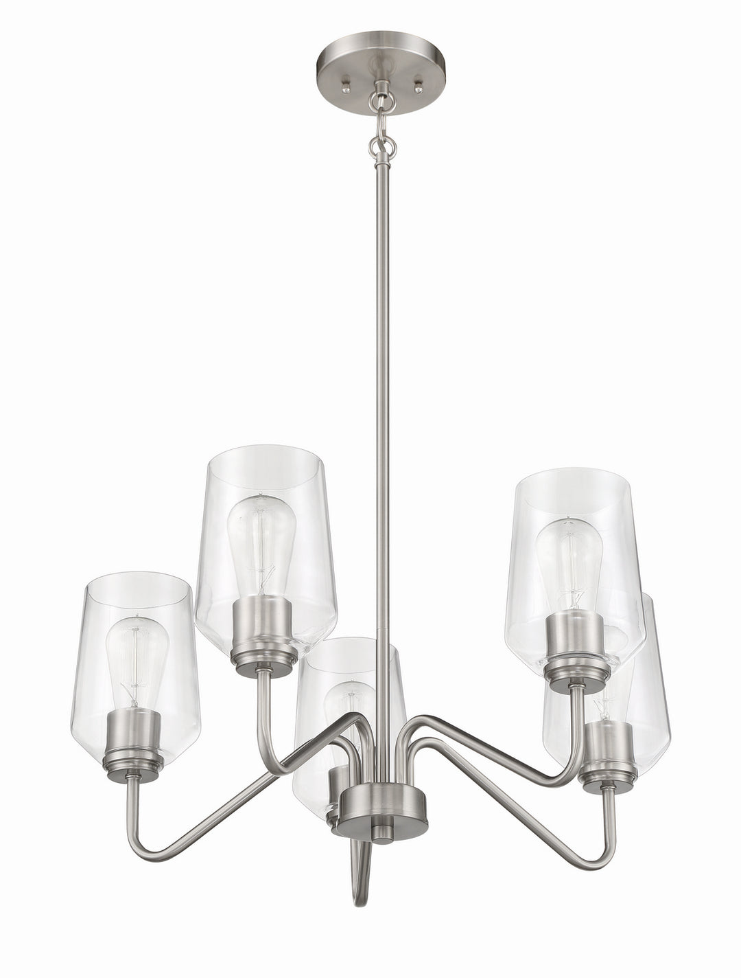 Craftmade Shayna 56125-BNK Chandelier Light - Brushed Polished Nickel