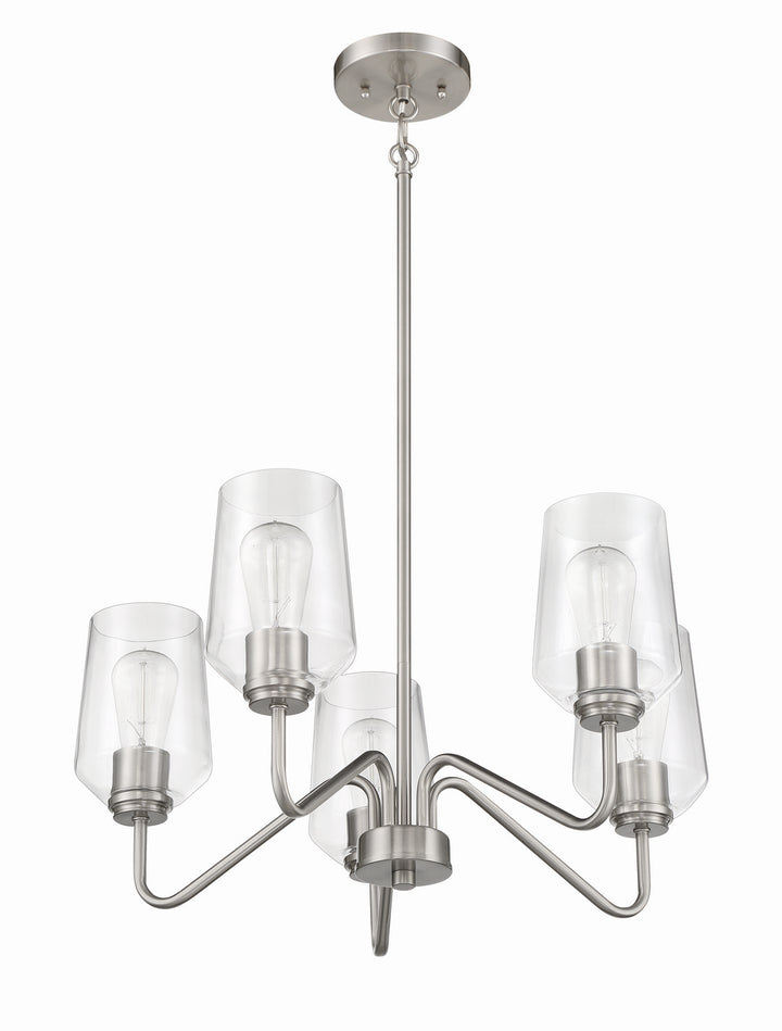 Craftmade Shayna 56125-BNK Chandelier Light - Brushed Polished Nickel