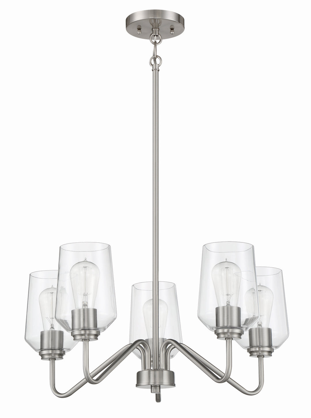 Craftmade Shayna 56125-BNK Chandelier Light - Brushed Polished Nickel