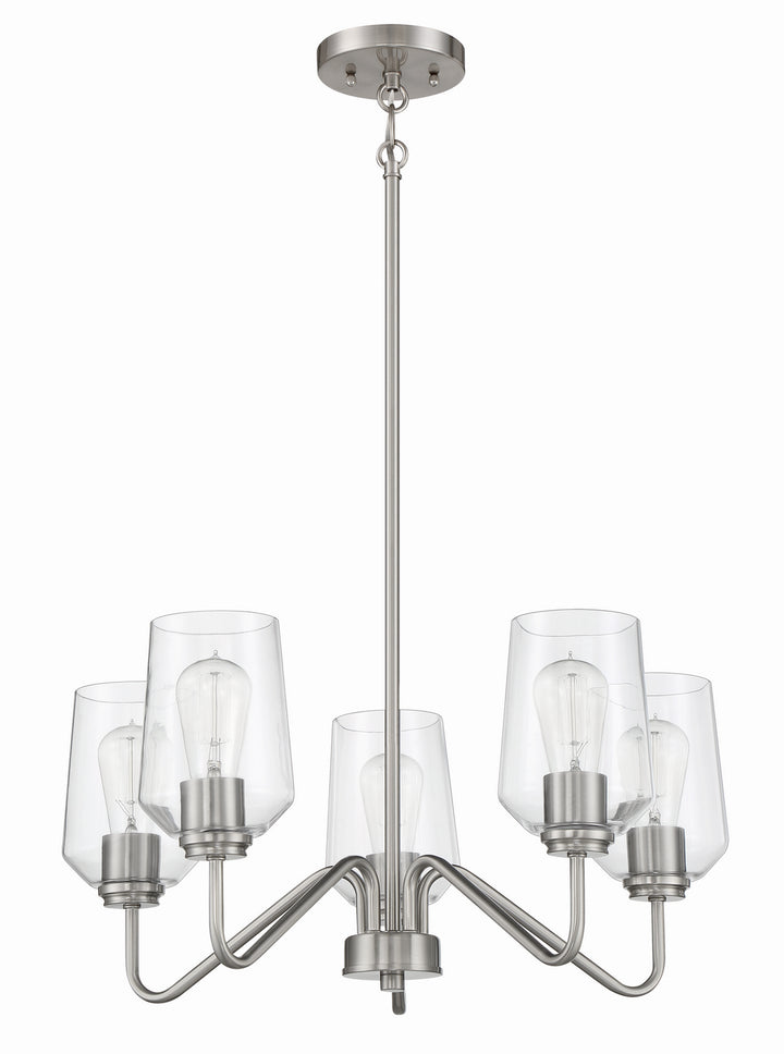 Craftmade Shayna 56125-BNK Chandelier Light - Brushed Polished Nickel