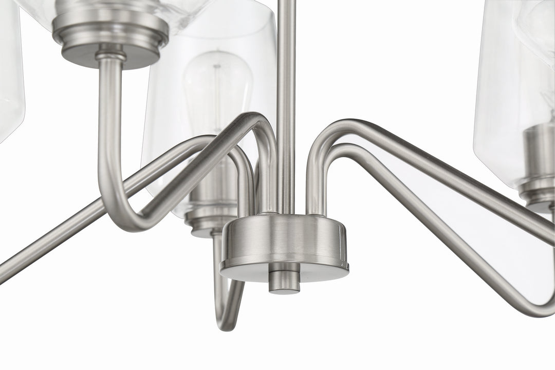 Craftmade Shayna 56125-BNK Chandelier Light - Brushed Polished Nickel