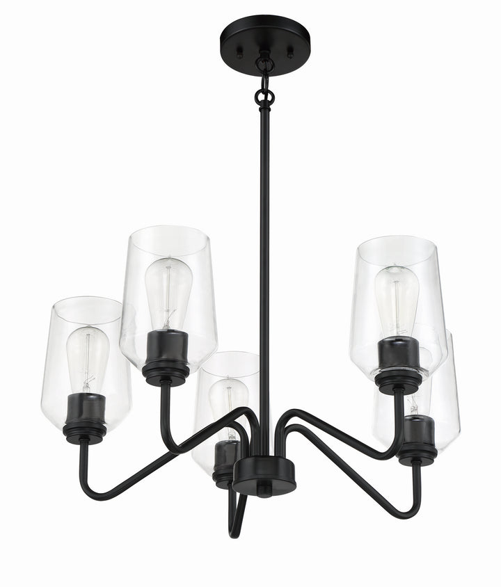 Craftmade Shayna 56125-FB Chandelier Light - Flat Black