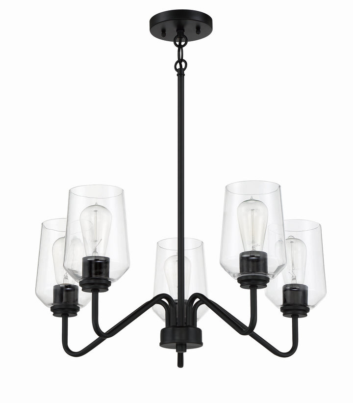 Craftmade Shayna 56125-FB Chandelier Light - Flat Black