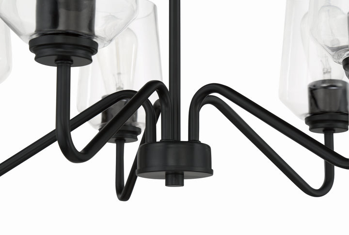 Craftmade Shayna 56125-FB Chandelier Light - Flat Black
