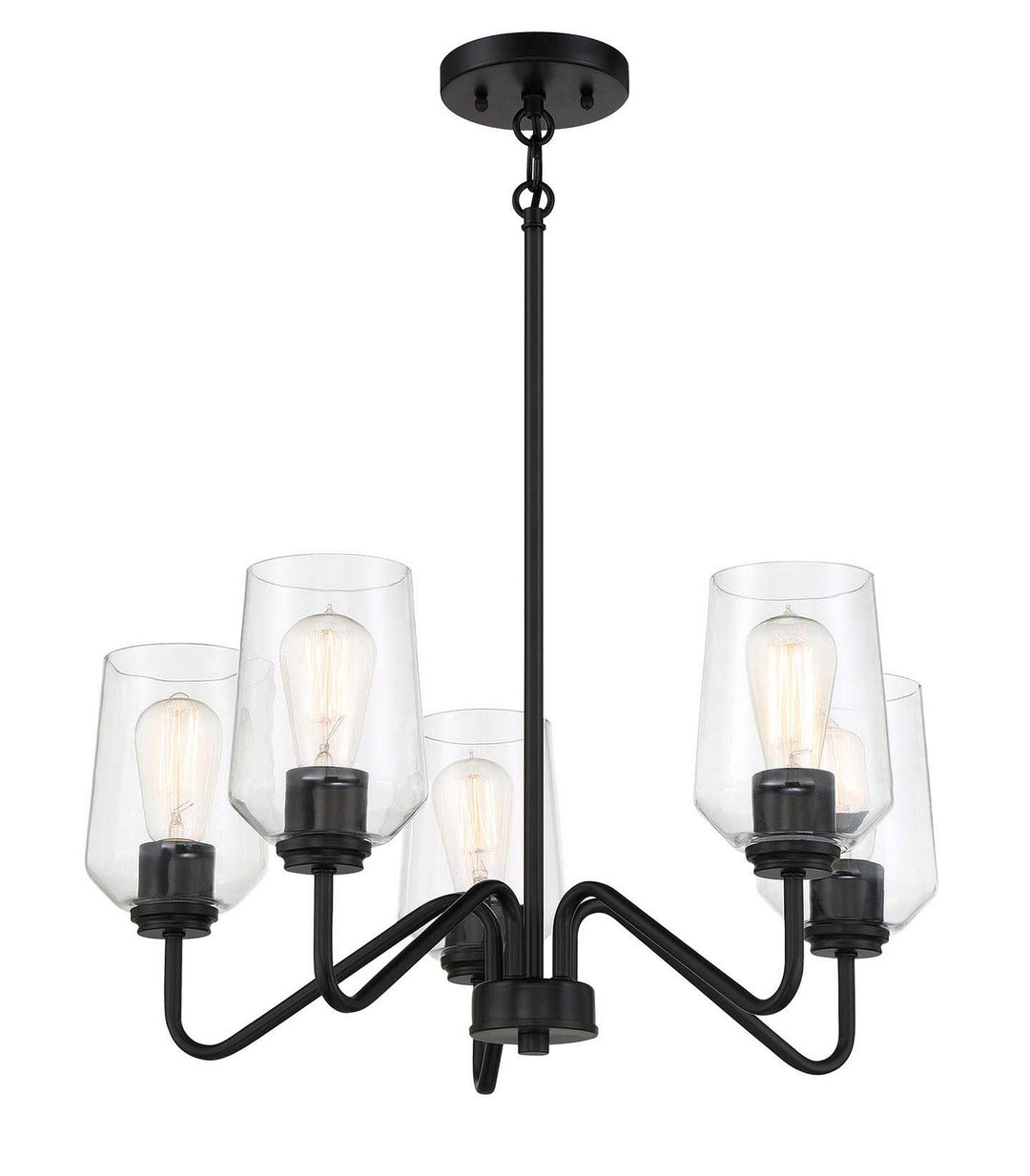 Craftmade Shayna 56125-FB Chandelier Light - Flat Black
